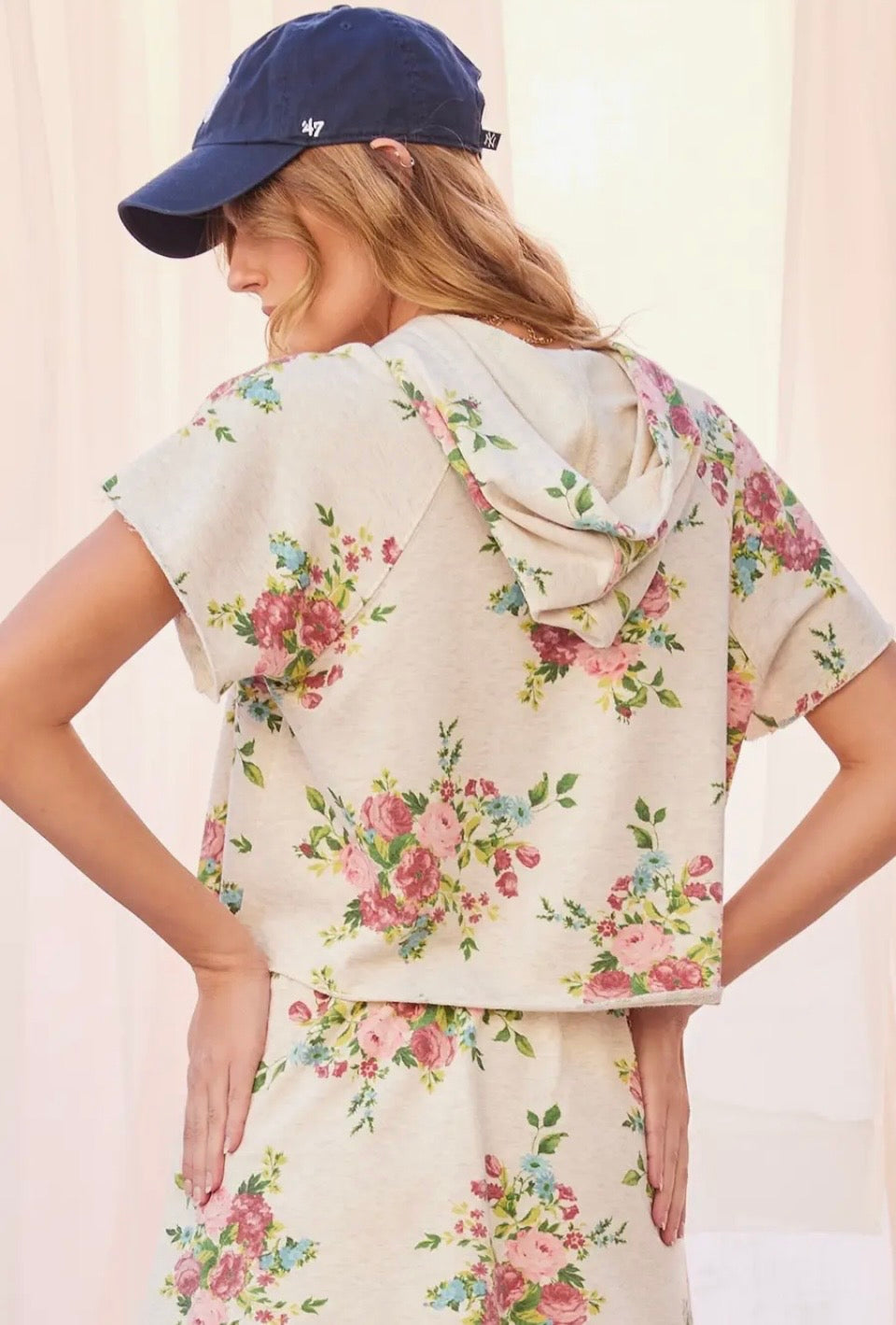 Oatmeal Floral Printed Set