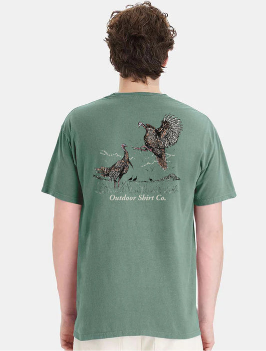 Turkey Fight Pocket Tee