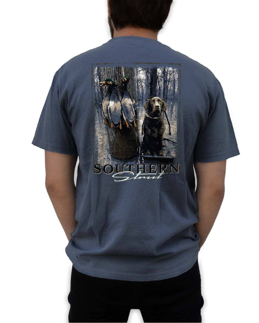 MARSH DOG WITH DUCKS – Timber Stand Tee
