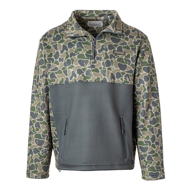 Fieldstone 1/4 Zip Camo Pullover
