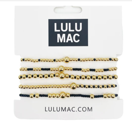 Lulu Mac Black Bracelets