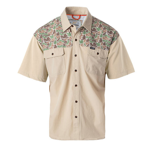 Fieldstone Youth short sleeve Wingman Button Down