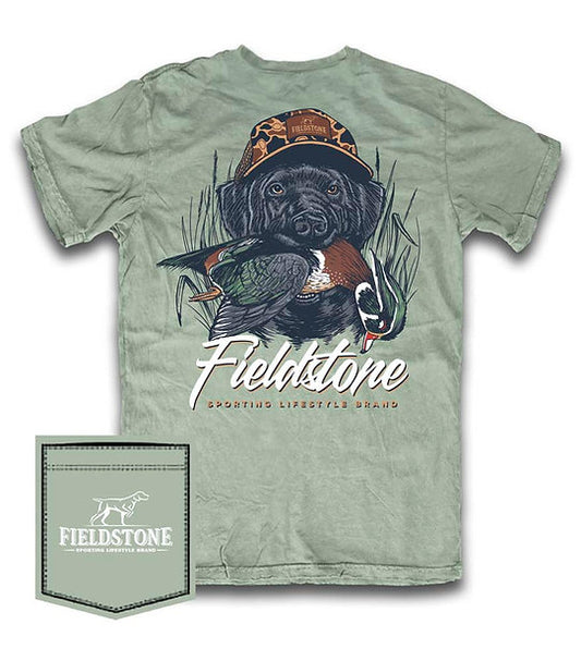 Fieldstone Lab Woodie T-Shirt - Bay