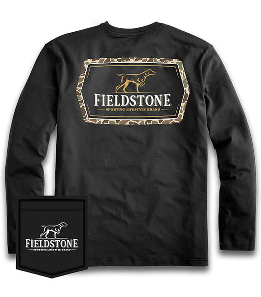 Fieldstone Youth Rectangle Camo Logo