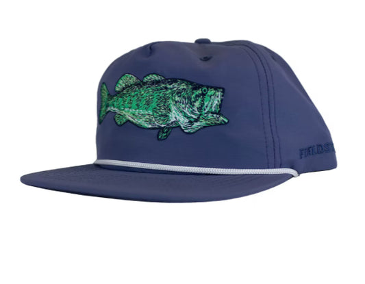 Fieldstone Performance Bass Rope Hat| Blue