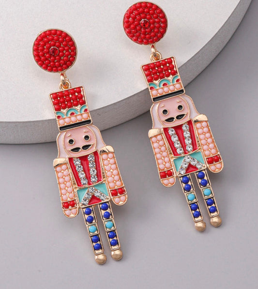 Nutcracker earrings