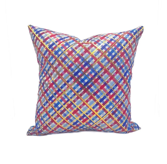Rebel Plaid 24x24 Pillow