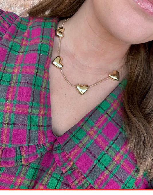 Hearts Necklace