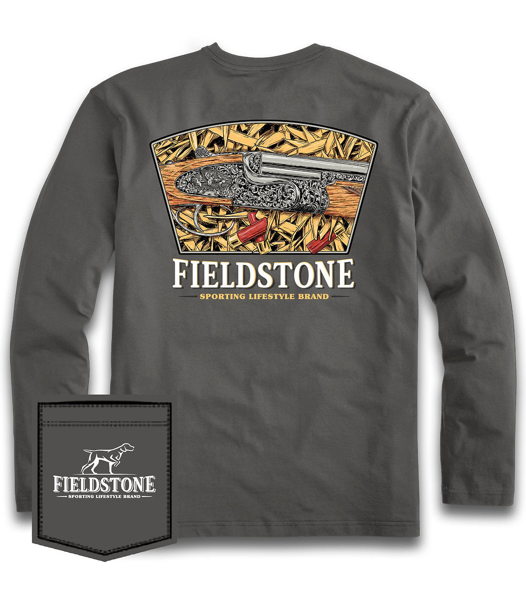 Fieldstone Long Sleeve Shotgun Tee