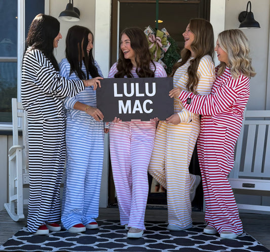 LuluMac stripe society pants