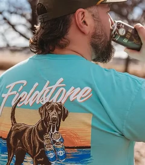 Fieldstone 6 pack lab T-shirt| chalky mint