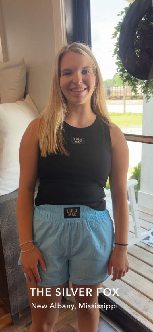 Turquoise Boxer Shorts