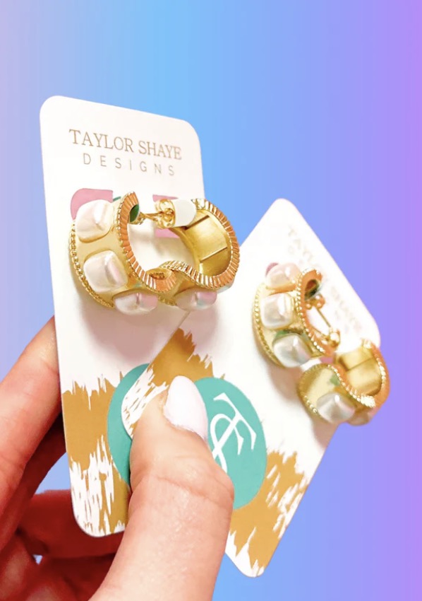 Josie Pearl Hoops