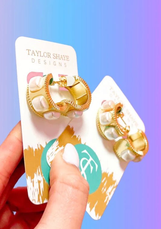 Josie Pearl Hoops