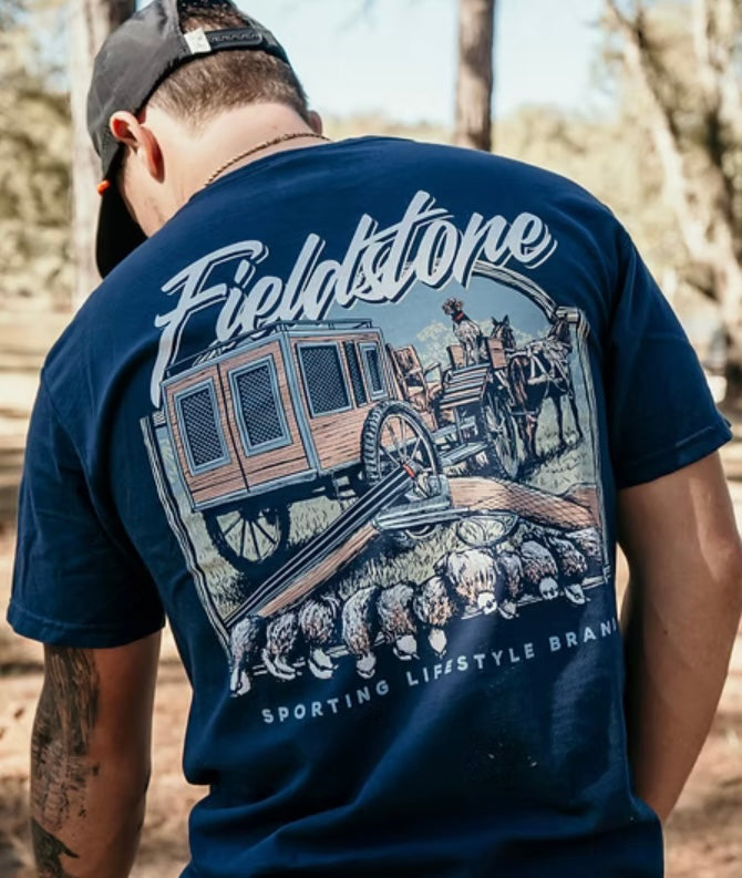 Fieldstone Quail Wagon Tee