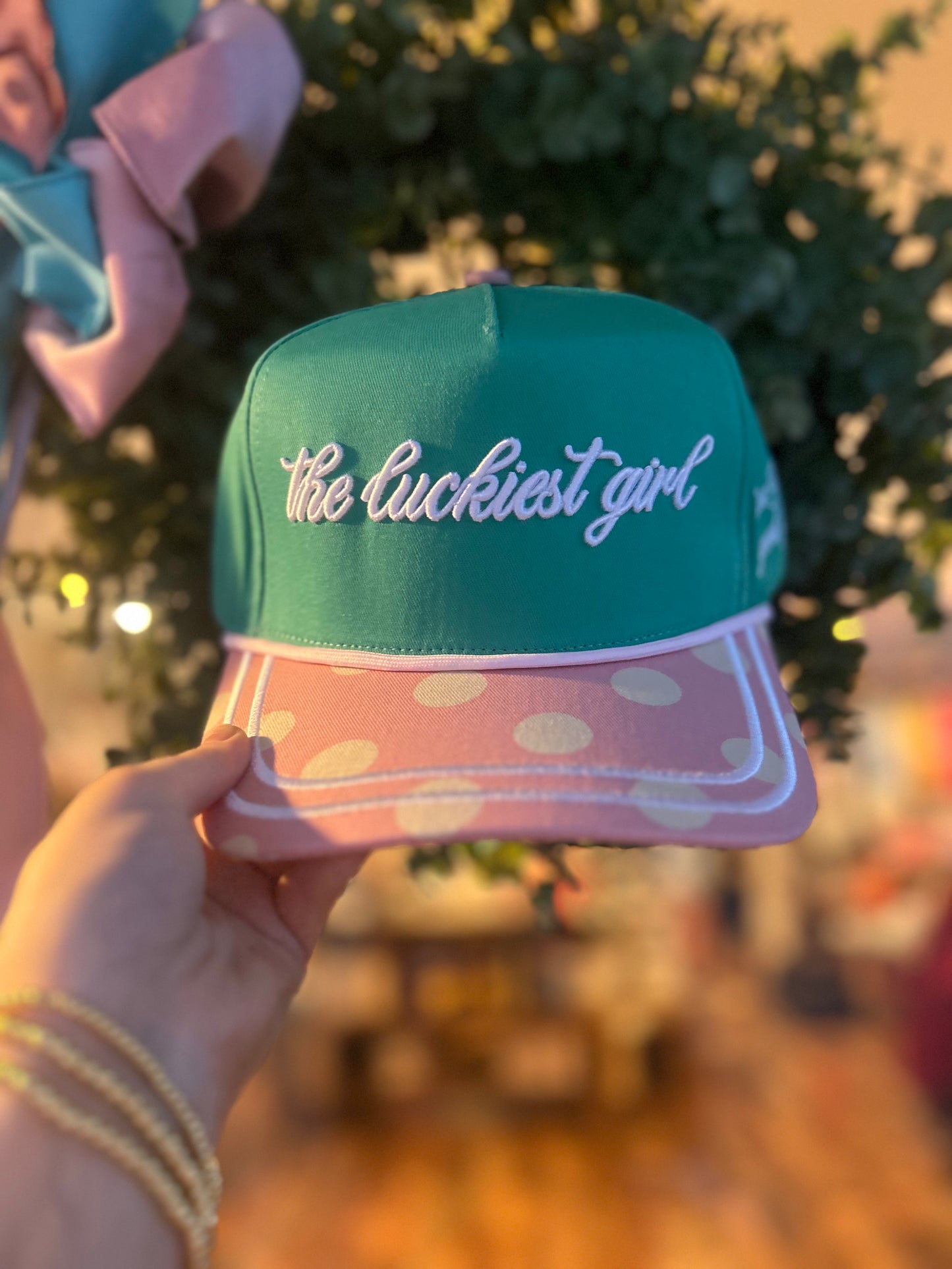 The luckiest girl hat