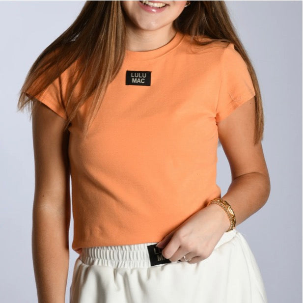 Orange LuluMac Babydoll Top