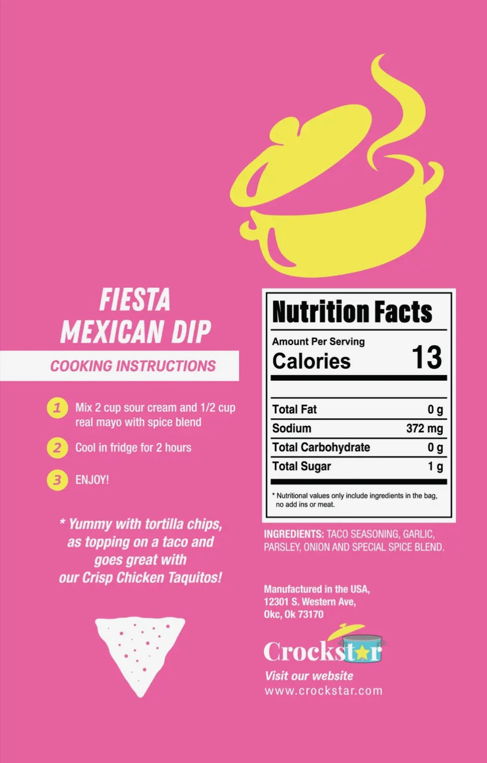 Fiesta Mexican Dip