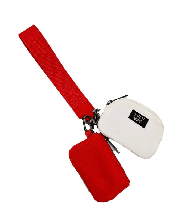 Lulu Mac Wrislets- RED/ CREAM