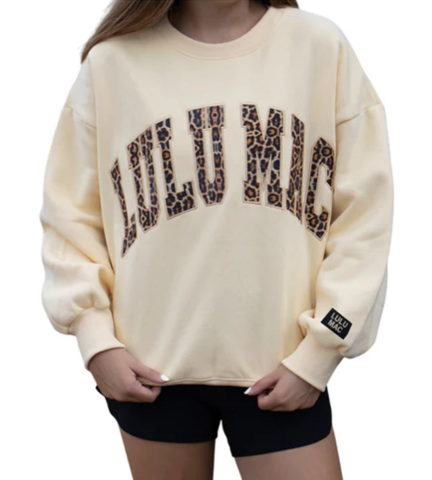 LULUMAC Leopard Sweatshirts