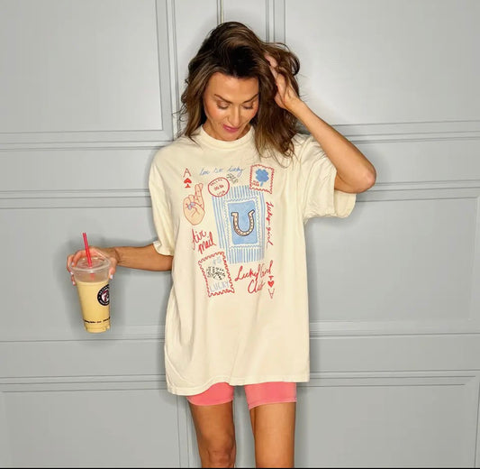 Lucky Girl Club Tee