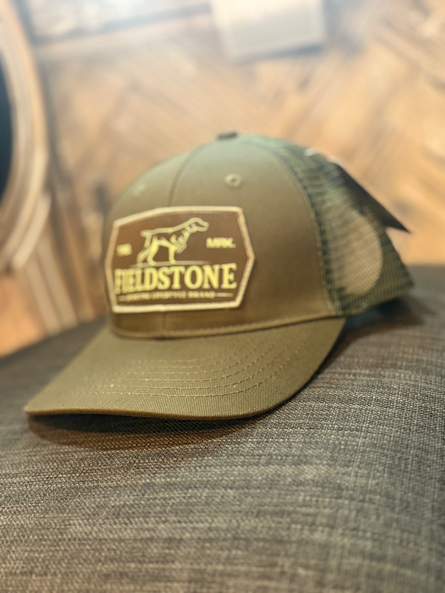 Fieldstone TRADE MARK Green Hat
