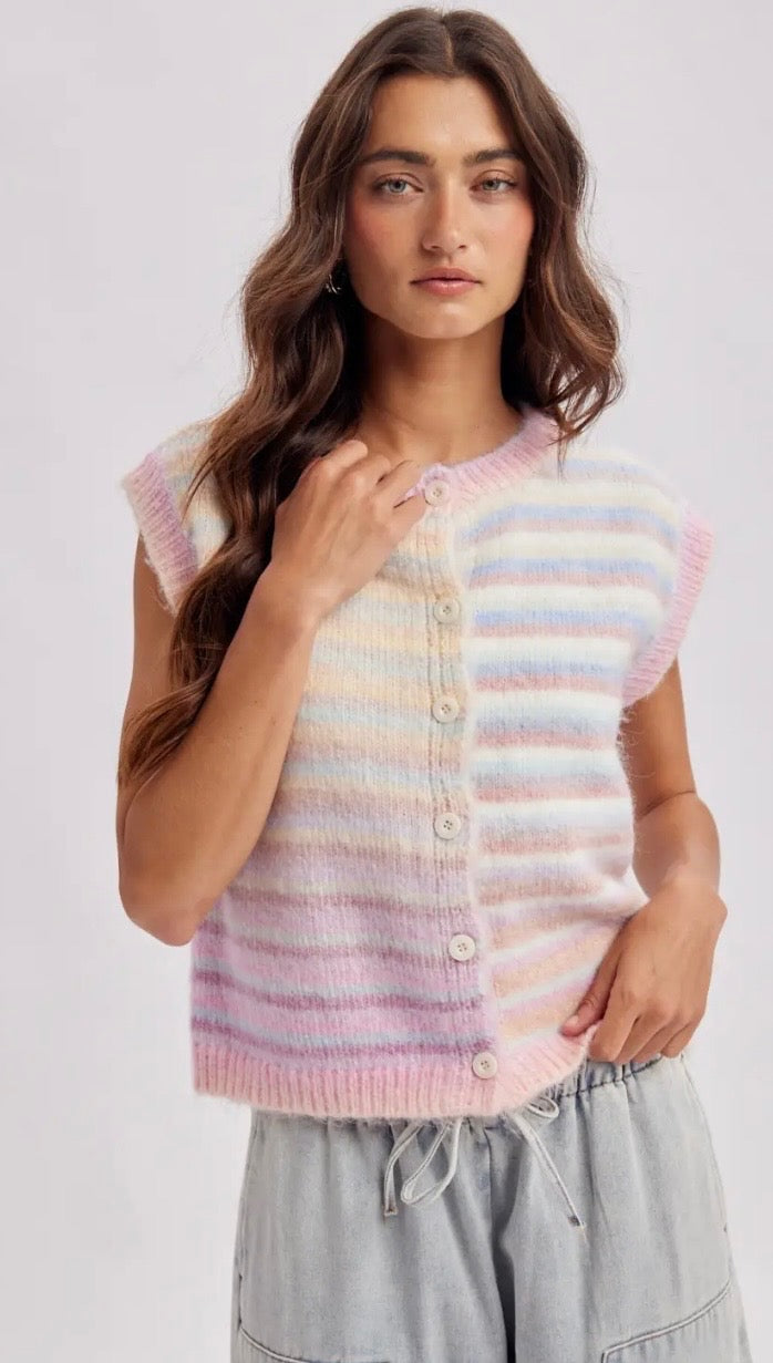The Rainbow Stripe Sweater