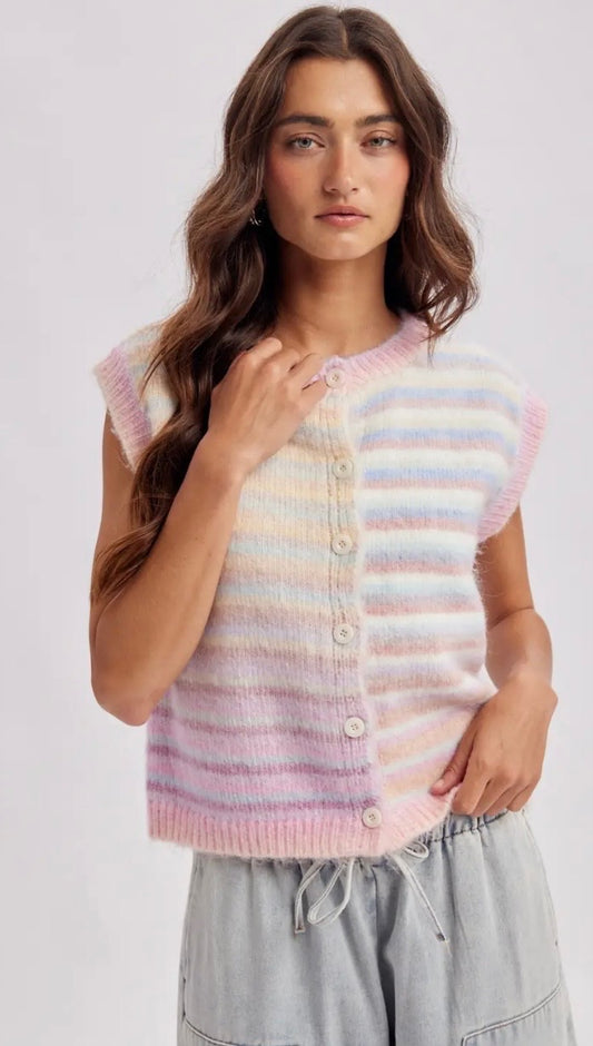 The Rainbow Stripe Sweater