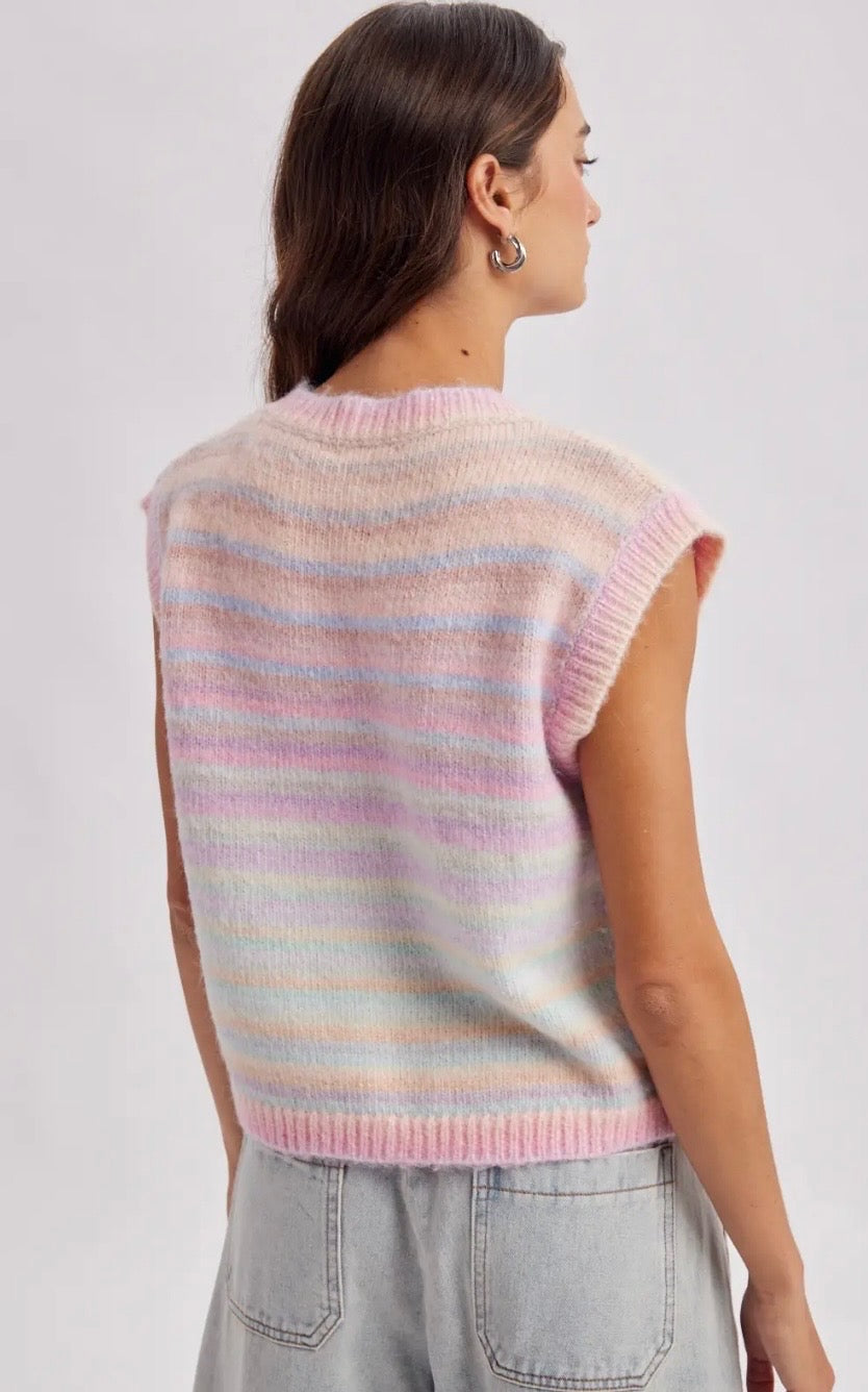 The Rainbow Stripe Sweater