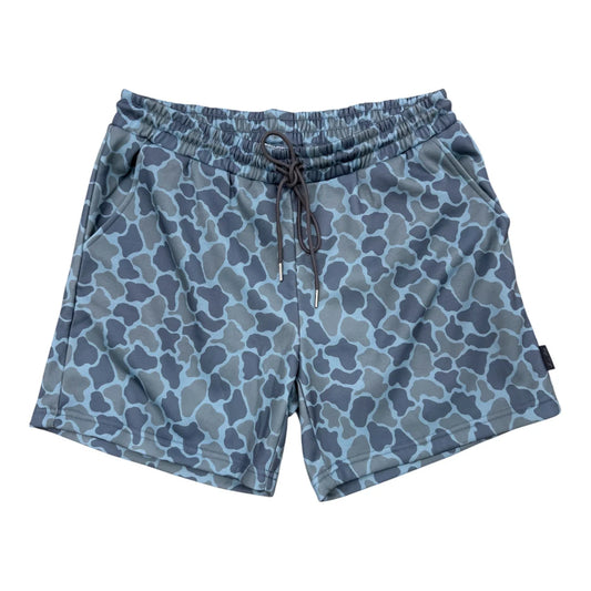 Fleece Shorts - Frog Skin Camo