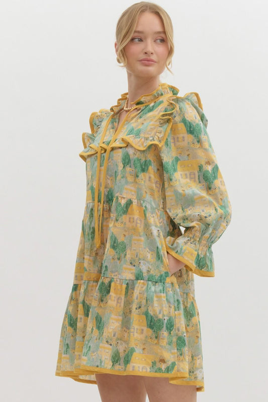 Stroll Through The Park Dress