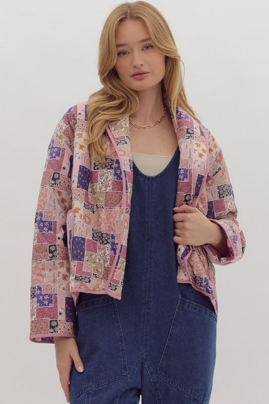 Patchwork Quilted Jacket