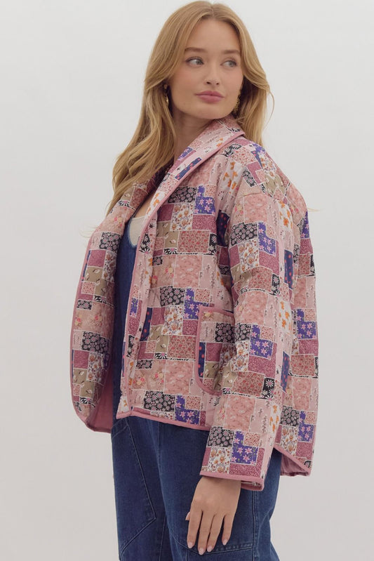 Patchwork Quilted Jacket