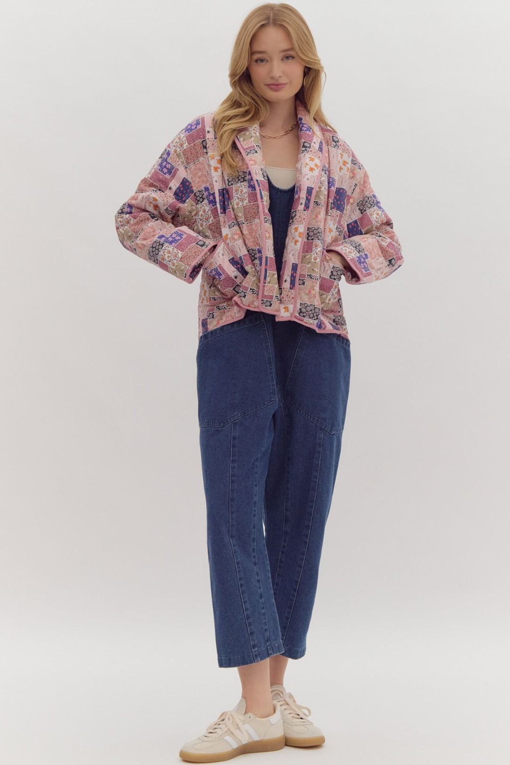 Patchwork Quilted Jacket