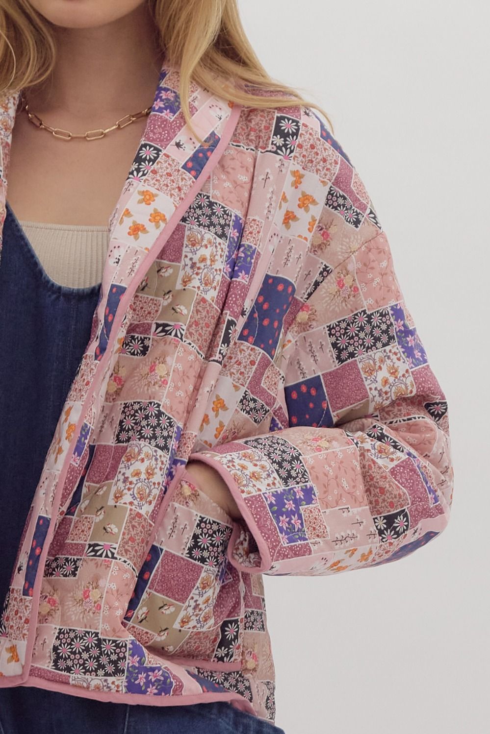Patchwork Quilted Jacket