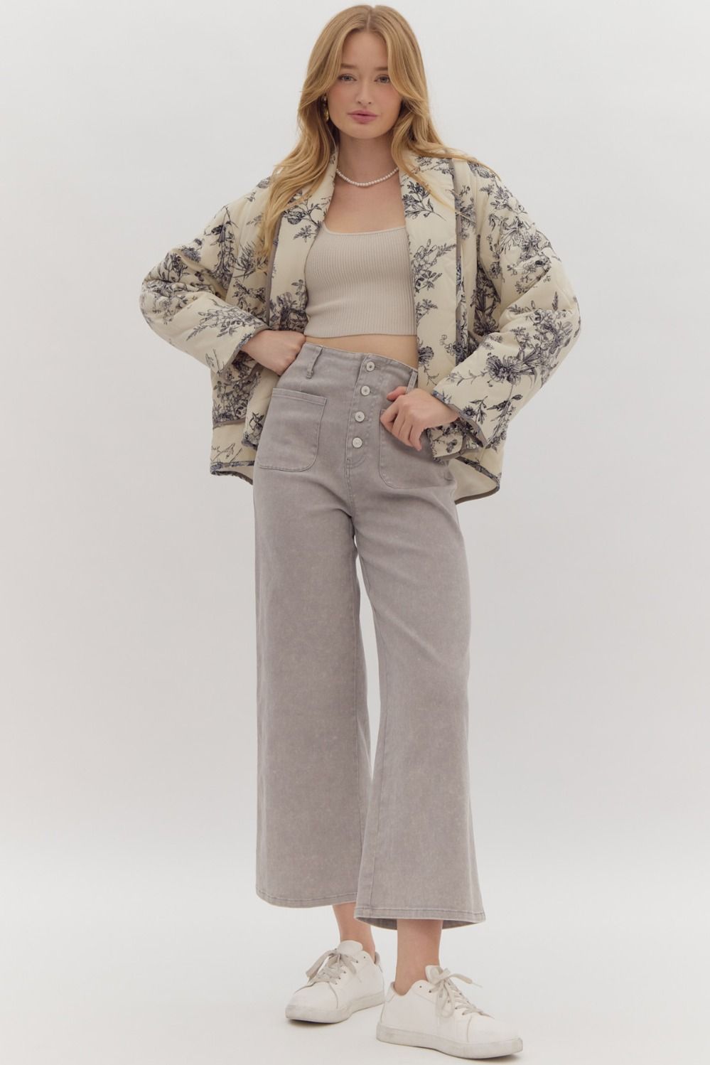 Layers of Love Floral Quilted Jacket
