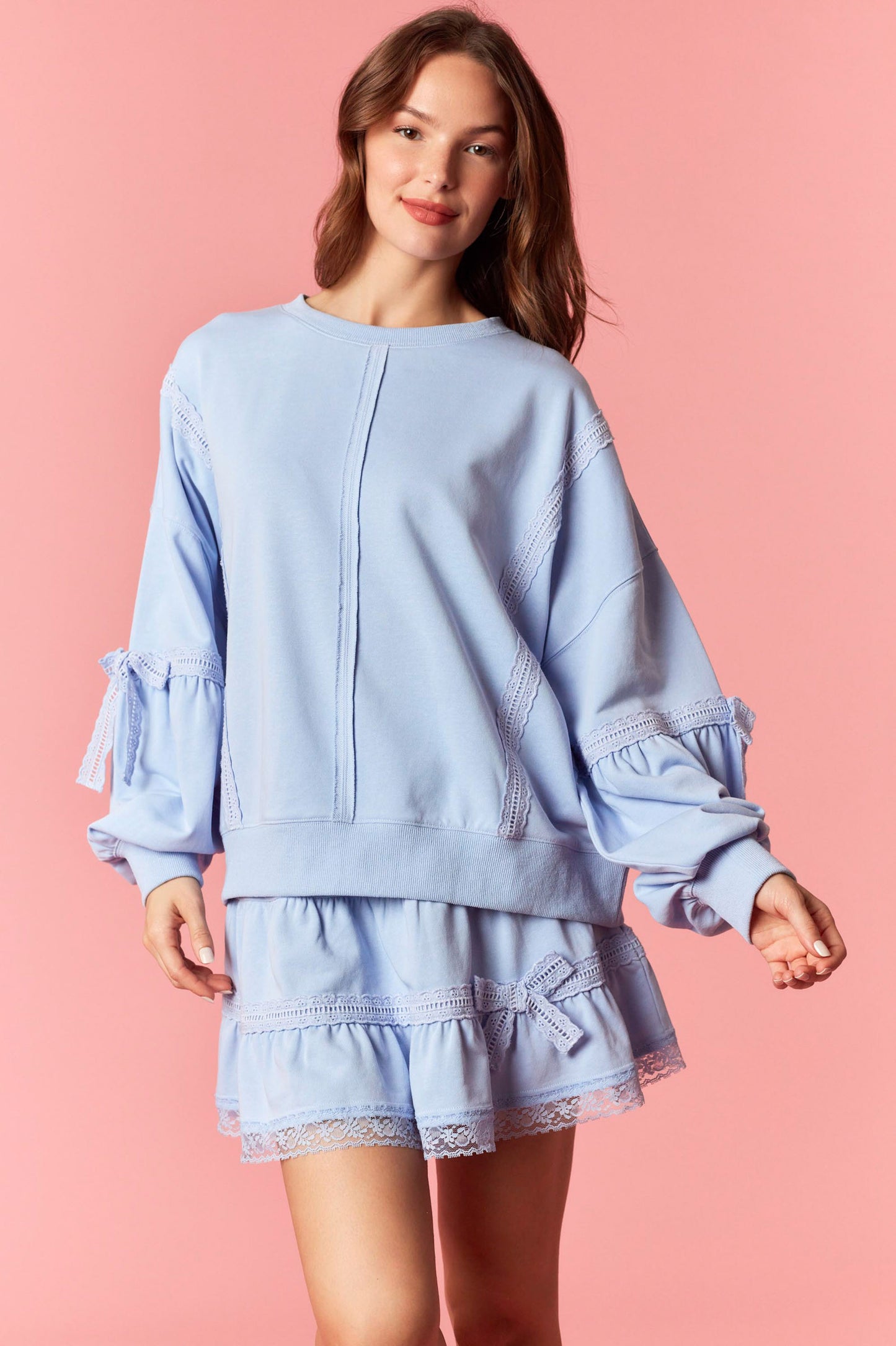 Dusty Blue Scallop Set