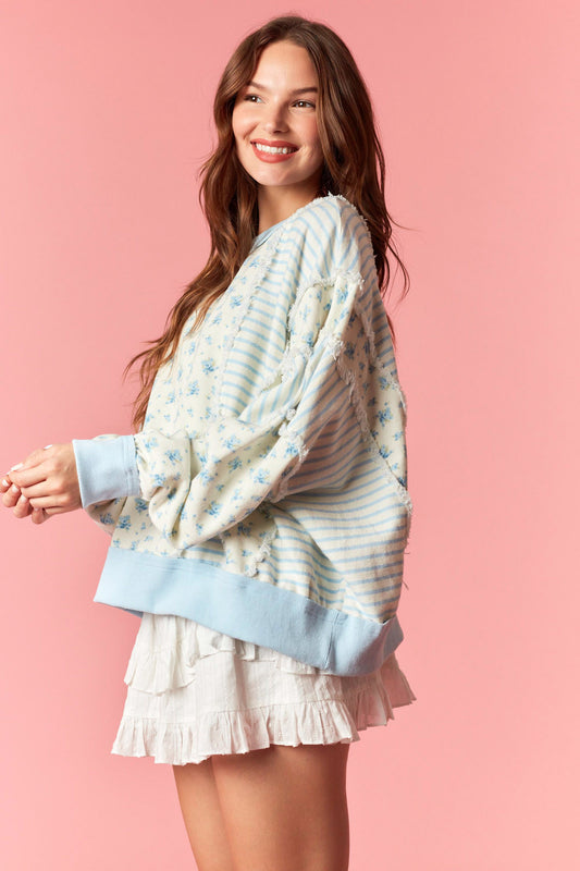 Ditsy Flower Printed Top