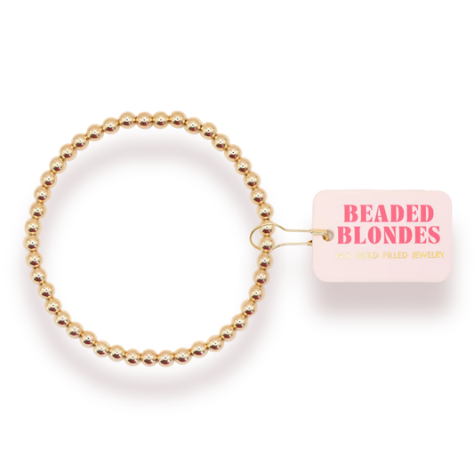 4MM Gold Bracelet