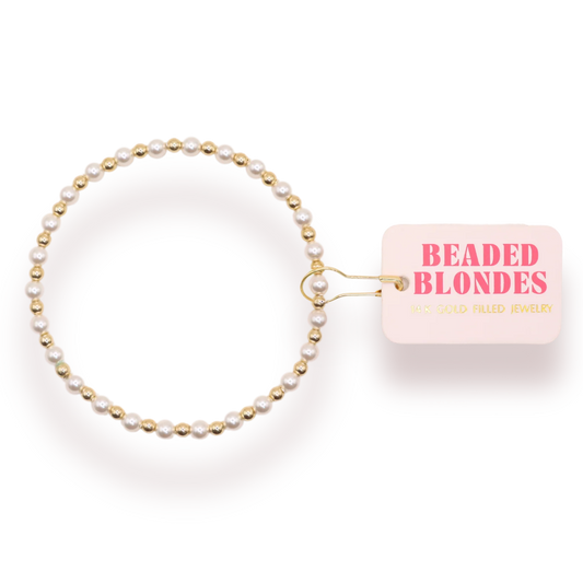 Luci Pearl Beaded Bracelet