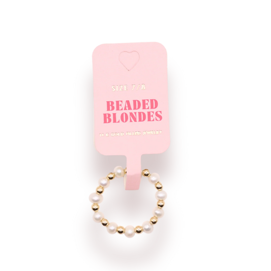 Coastal Pearl Ring