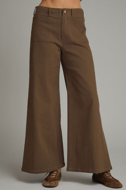 Mocha Barrel Jeans