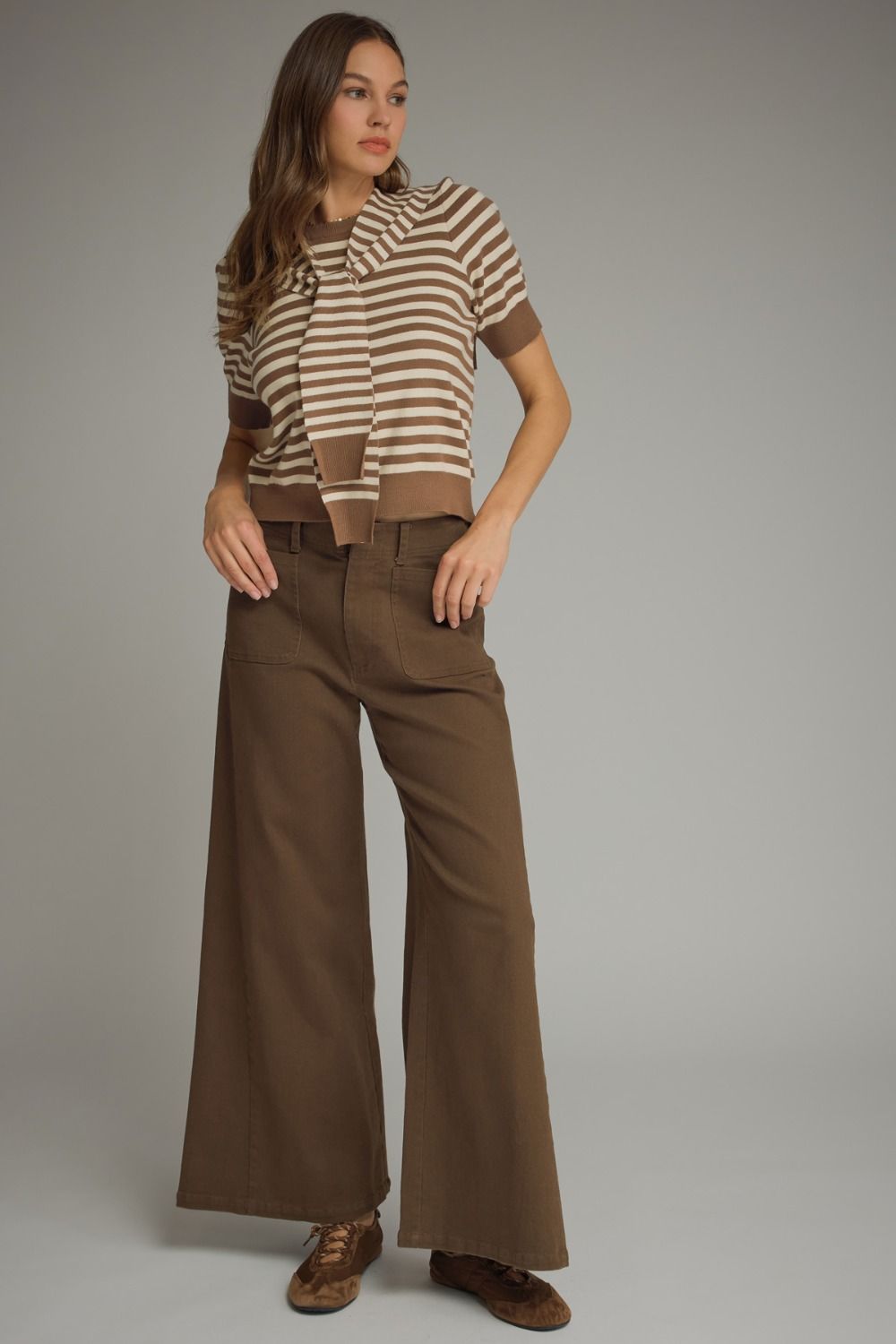 Mocha Barrel Jeans