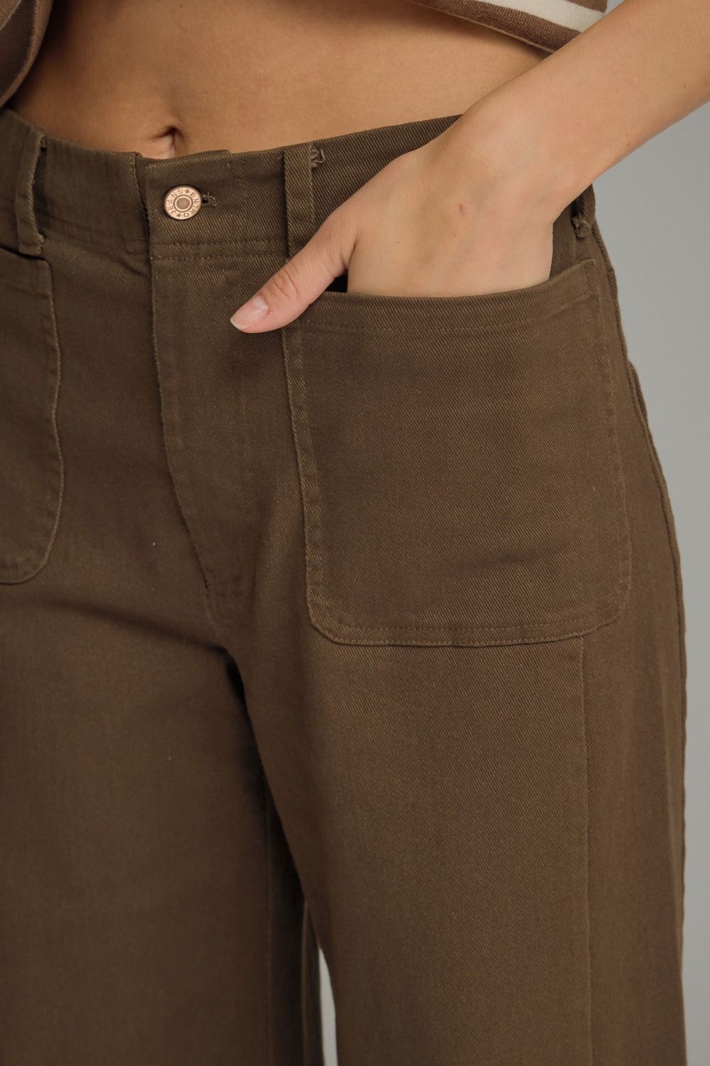 Mocha Barrel Jeans