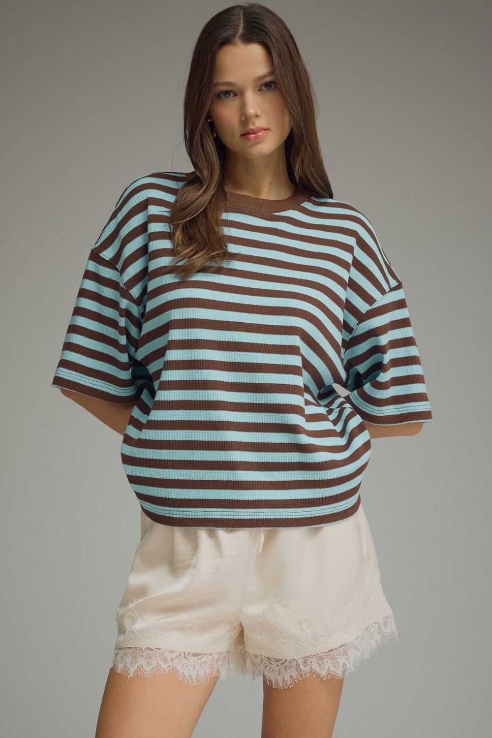 Striped Knit Top