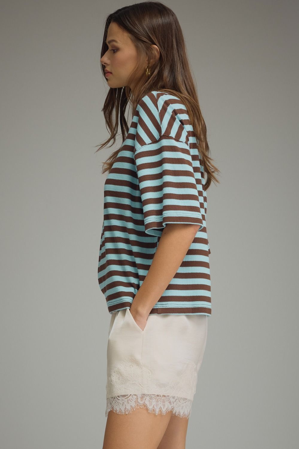 Striped Knit Top