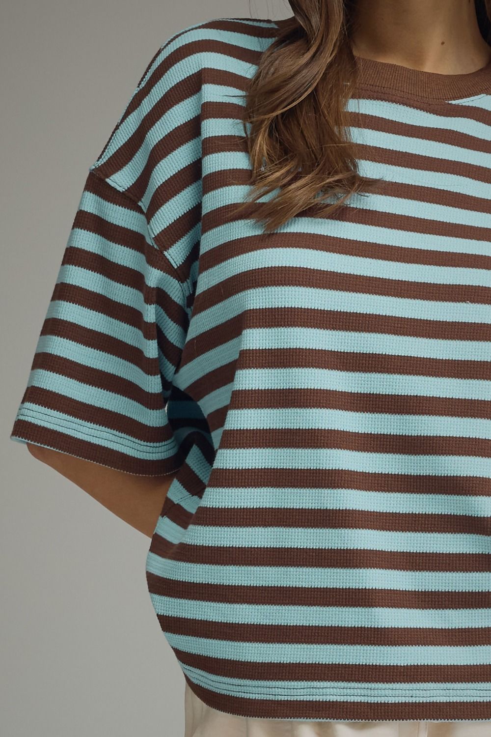 Striped Knit Top