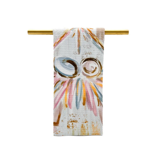 Pastel Baby Jesus Kitchen Towel