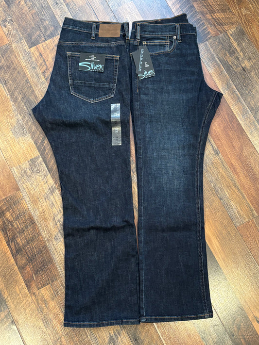 Silver Jace Slim Bootcut Jeans