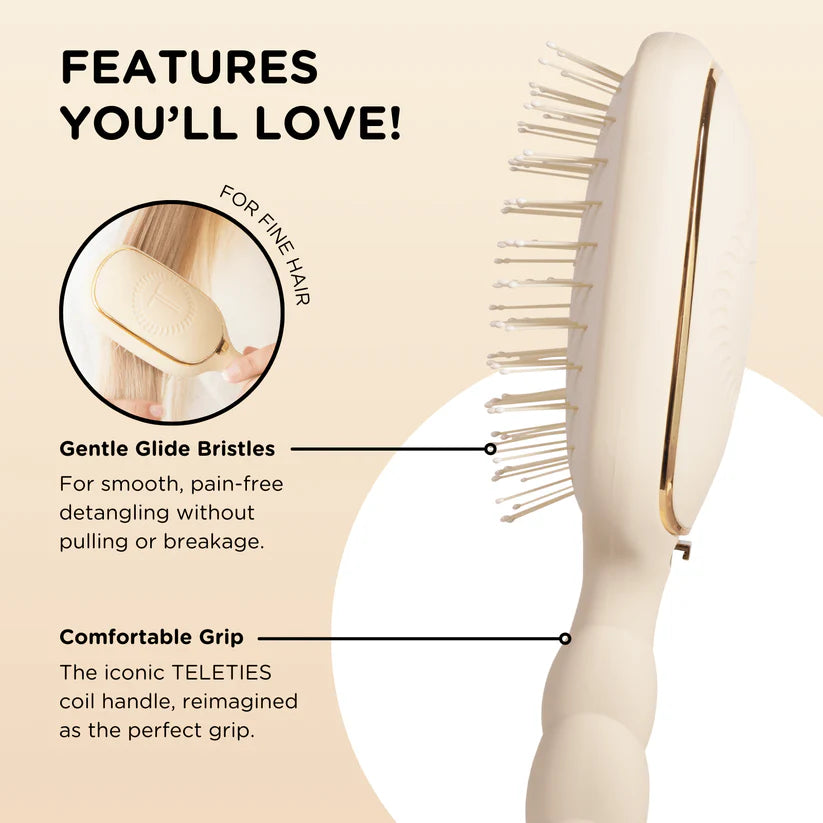 Detangler Hair Brush for Medium Hair|Tan